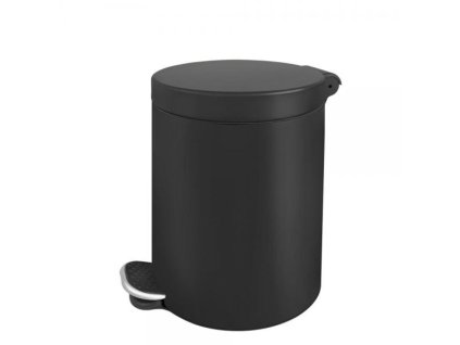 DuraHome Odpadkový koš 5l, černý,20,3x27,2x27 cm