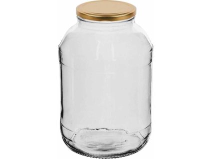 Browin Sklenice 4l + zlaté víčko 100
