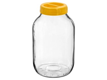 Browin Sklenice 4l s víčkem 100, uzávěr s rukojetí