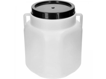 Browin Barel 20l HDPO, bílý, hranatý