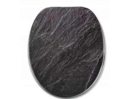 DuraHome WC prkénko,  MARBLE, MDF, soft close