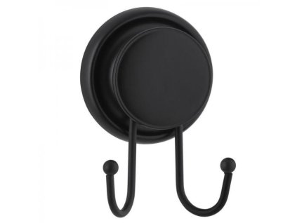 DuraHome Háček dvojitý, s přísavkou, SERRANIA 41699, černý