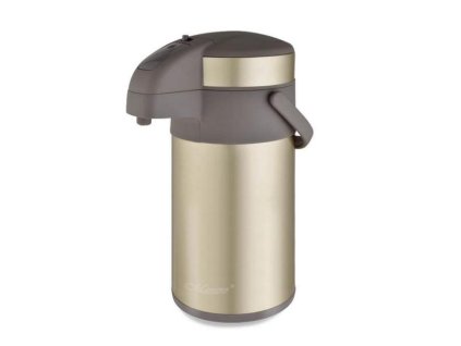 DuraHome Termoska s pumpou MR-1637-400, GOLD