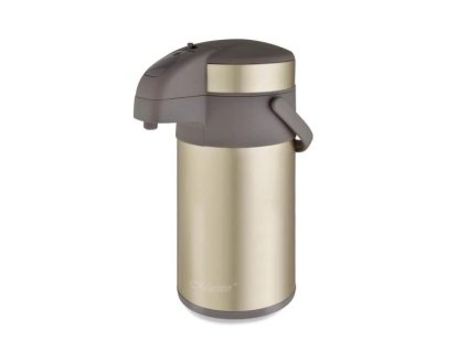 DuraHome Termoska s pumpou MR-1637-300, GOLD