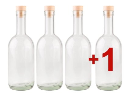 DuraHome Láhev, 3+1 zdarma, Gin 500 ml