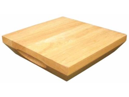 SHARK Kuchyňské prkénko 200x200x45 mm dřevěné