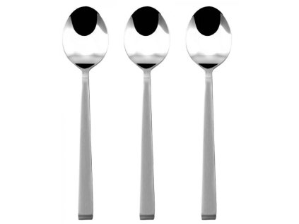 DuraHome Lžíce polévková KRETA, 3ks, stříbrná