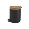 DuraHome Odpadkový koš 5l, černý, 20,3x27,2x27cm