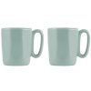 Vialli Design Sada 2 keramických hrnků, ESPRESSO 80 ml, mint, FUORI 29996