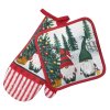 DuraHome Rukavice & chňapka, SOM08, vánoční