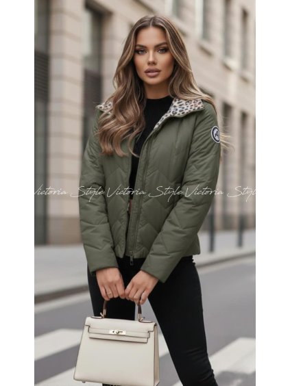 Oboustranná bunda Carmen Leopard