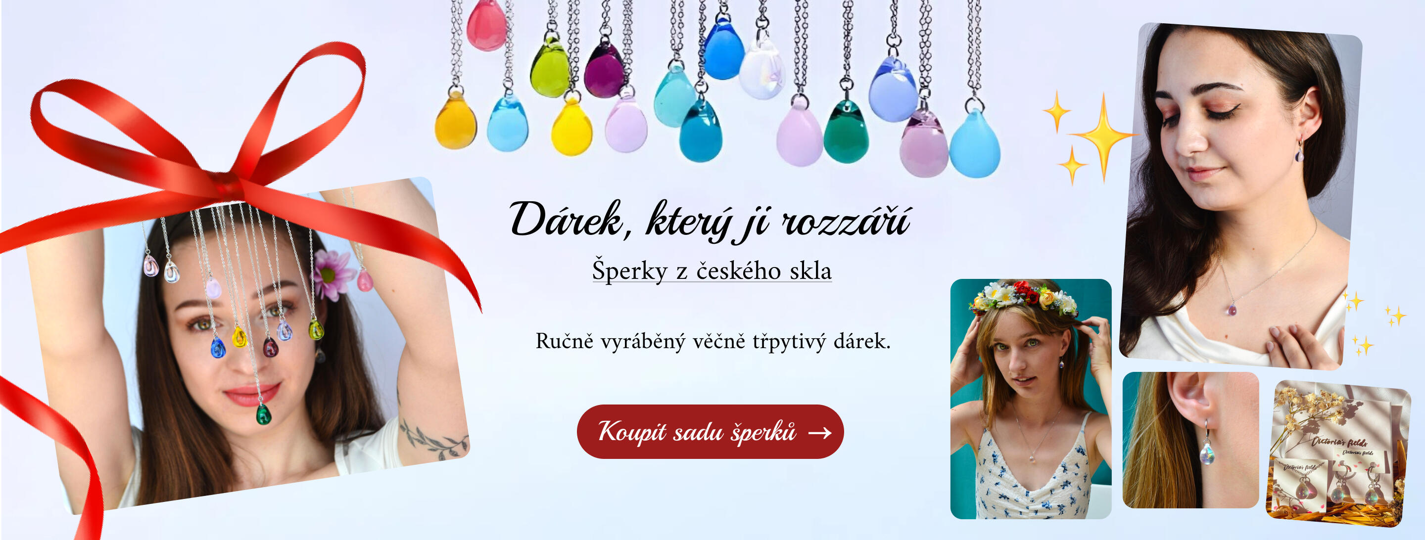 Šperky z českého skla