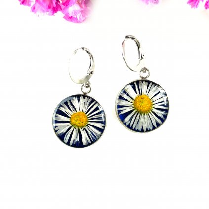 náušnice se sedmikráskou