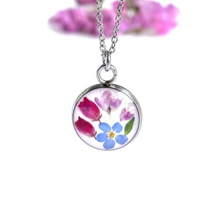 náhrdelník s květinami