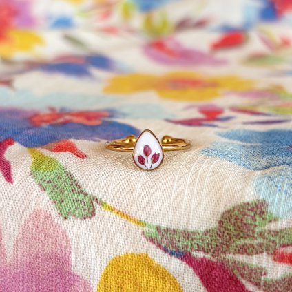 Prsten Jemnost květin