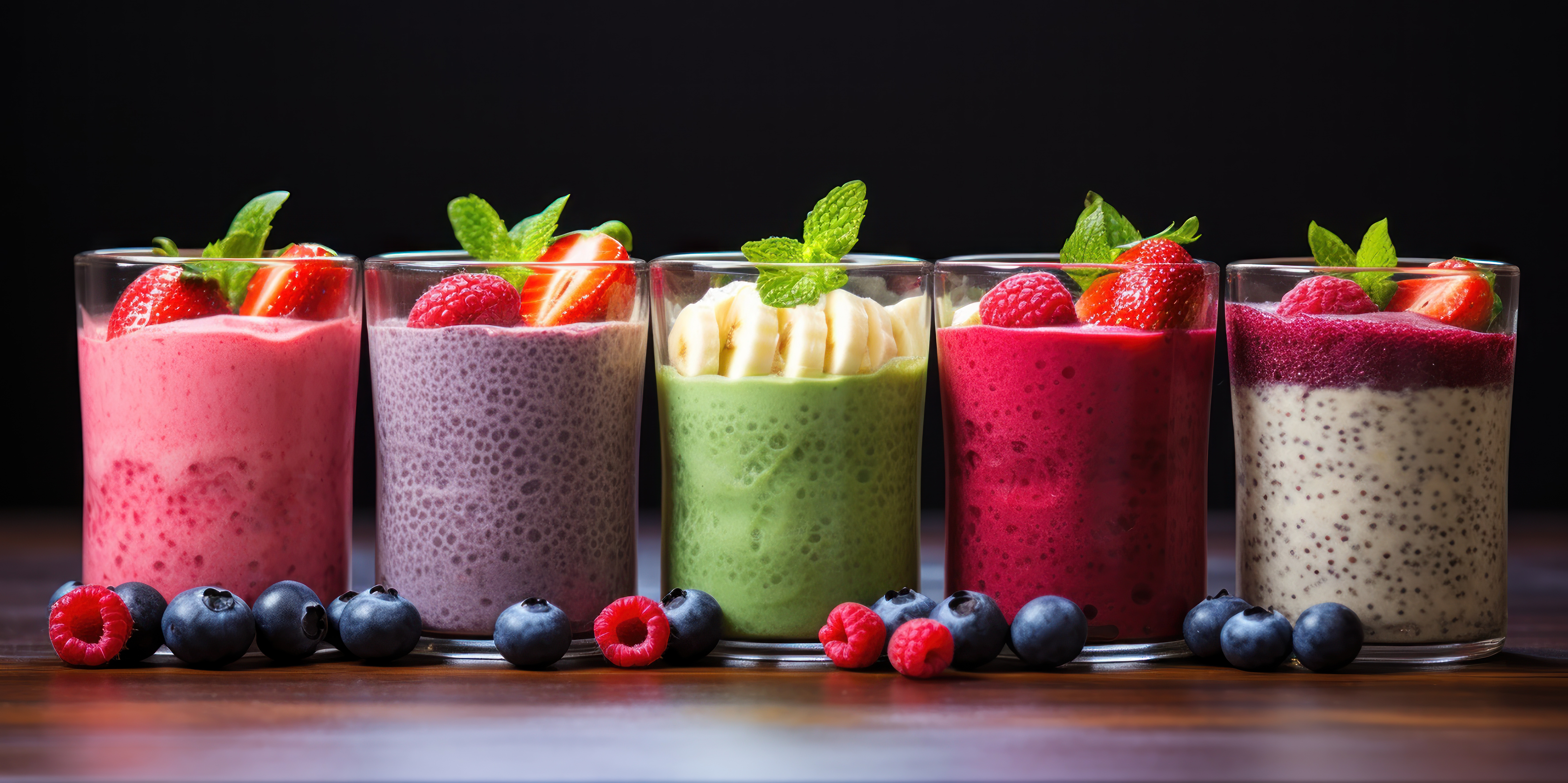 layers-berry-chia-seed-smoothies-colorful-healthy