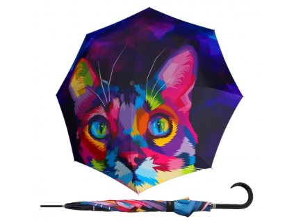 Dámský holový deštník Doppler 74015714 - modern art