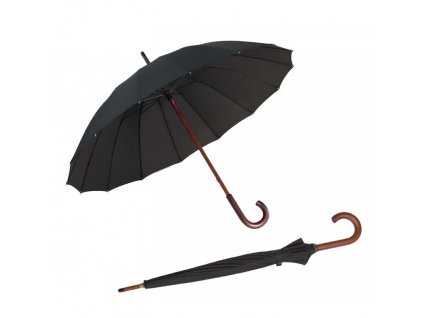 Pánský holový deštník Doppler 74166 černý