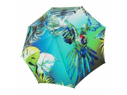 Dámský luxusní deštník Doppler Manufaktur Elegance Boheme Pappagallo