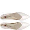 Dámské balerínky Högl 0-170003 perlwhite (Barva bílá, Velikost 41)
