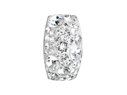 17810 stribrny privesek s krystaly swarovski bily obdelnik 34194 1