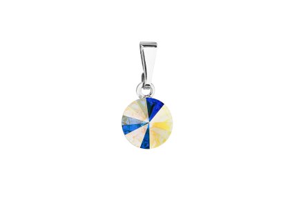 18983 privesek bizuterie se swarovski krystaly ab efekt kulaty 54018 2
