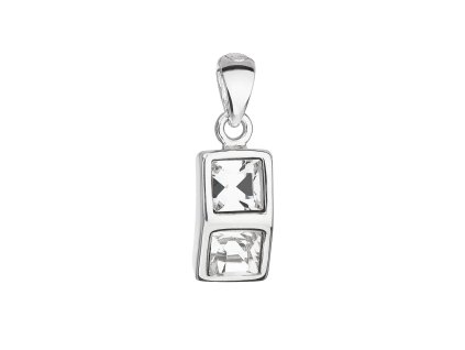 20663 stribrny privesek s krystaly swarovski bila kosticka 34238 1