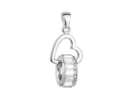 20669 stribrny privesek s krystaly swarovski bile srdce 34240 1
