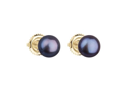 22310 zlate 14 karatove nausnice pecky s peacock ricni perlou 921004 3