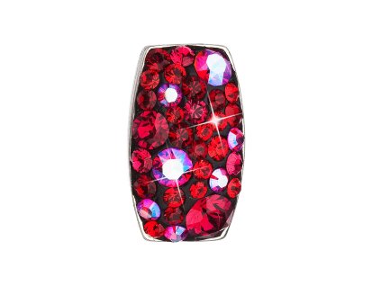 21425 stribrny privesek s krystaly swarovski cerveny obdelnik 34194 3 cherry
