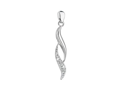 27377 stribrny privesek se swarovski krystaly bila vlnka 34256 1