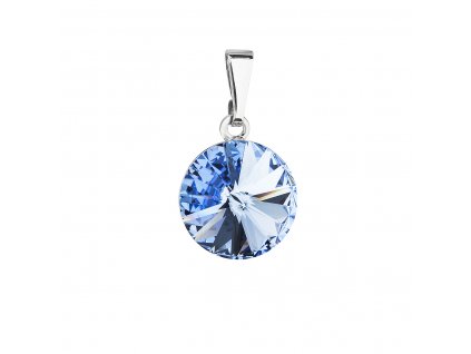 Přívěsek bižuterie se Swarovski krystaly modrý 54001.3 light sapphire
