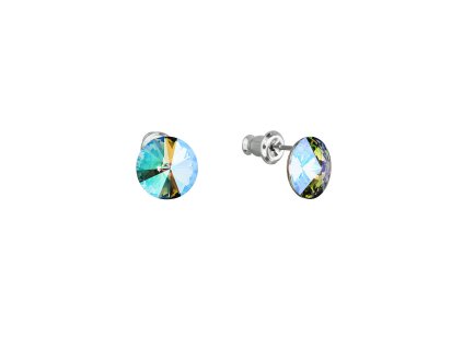 18593 nausnice bizuterie se swarovski krystaly zelene fialove kulate 51037 5
