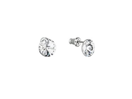 18557 nausnice bizuterie se swarovski krystaly bile kulate 51037 1