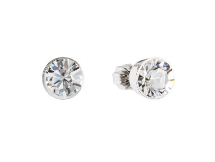 29567 stribrne nausnice pecka s krystaly preciosa bile kulate 31113 1 crystal