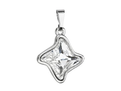 18236 privesek bizuterie se swarovski krystaly bila hvezdicka 54034 1