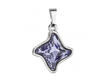 Přívěsek bižuterie se Swarovski krystaly modrá hvězdička 54034.3 tanzanite