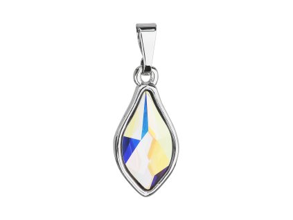 20711 privesek bizuterie se swarovski krystaly ab efekt kapka 54035 2