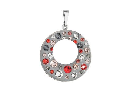 20921 privesek bizuterie se swarovski krystaly oranzovy kulaty 54026 3