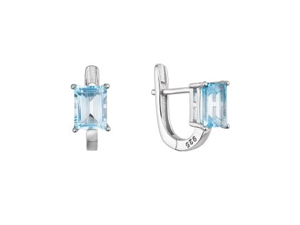 31994 stribrne nausnice s pravymi kameny modre 11498 3 sky topaz