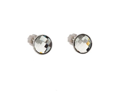 23912 stribrne nausnice pecka s krystaly swarovski sede kulate 31137 3
