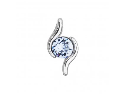 Stříbrný přívěsek se Swarovski krystalem modrý 34261.3 lt.sapphire