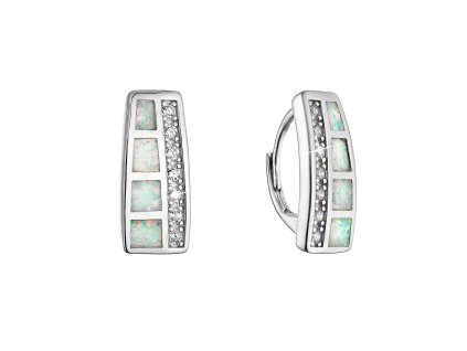 32579 stribrne nausnice luxusni se syntetickym opalem a zirkony 11535 1 white