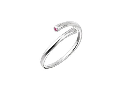 32813 stribrny prsten s ruzovym zirkonem 15010 3 uni fuchsia