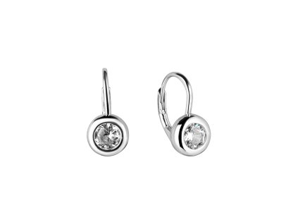 32975 stribrne nausnice visaci se zirkonem 11548 1 crystal