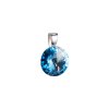 16463 stribrny privesek s krystaly swarovski modry kulaty rivoli 34112 3