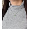 16466 1 stribrny privesek s krystaly swarovski zeleny kulaty rivoli 34112 3