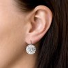 17510 1 stribrne nausnice visaci s krystaly swarovski bile kulate 31176 1
