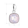 21365 1 stribrny privesek s krystalem swarovski ruzovy ctverec 34224 7