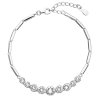 20618 stribrny naramek se swarovski krystaly bily 33111 1
